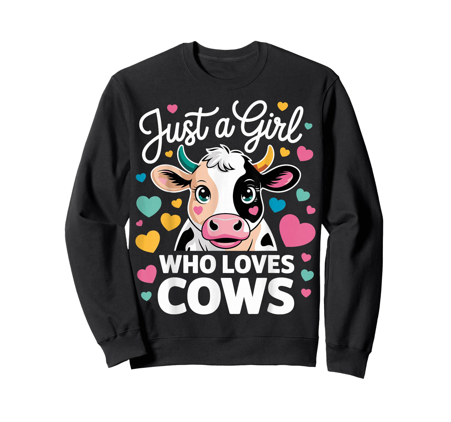 Cow Just A Girl Who Loves Cows T-Shirt