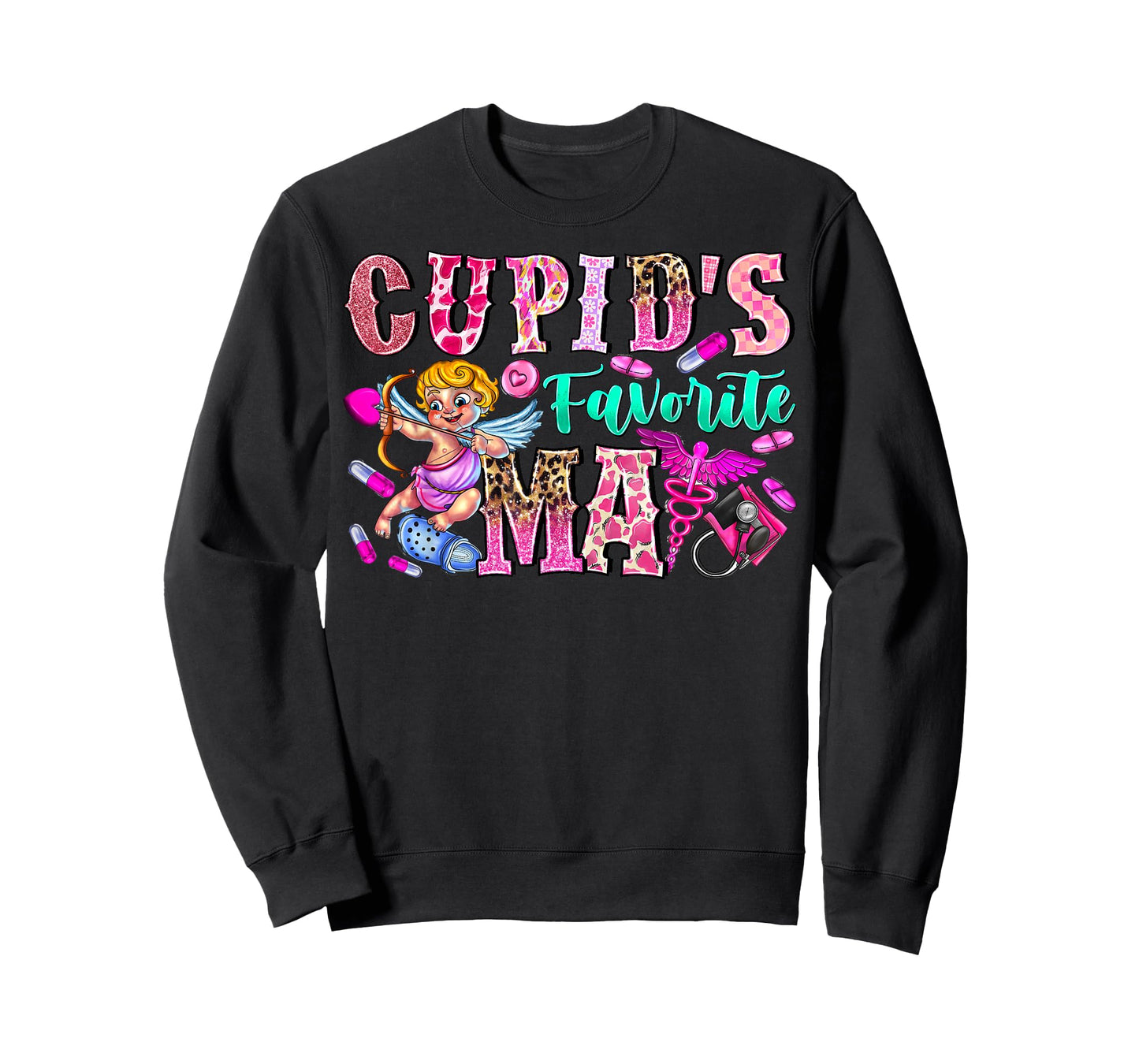 Cupid's Favorite MA Medical Assistants Valentines Day Women T-Shirt