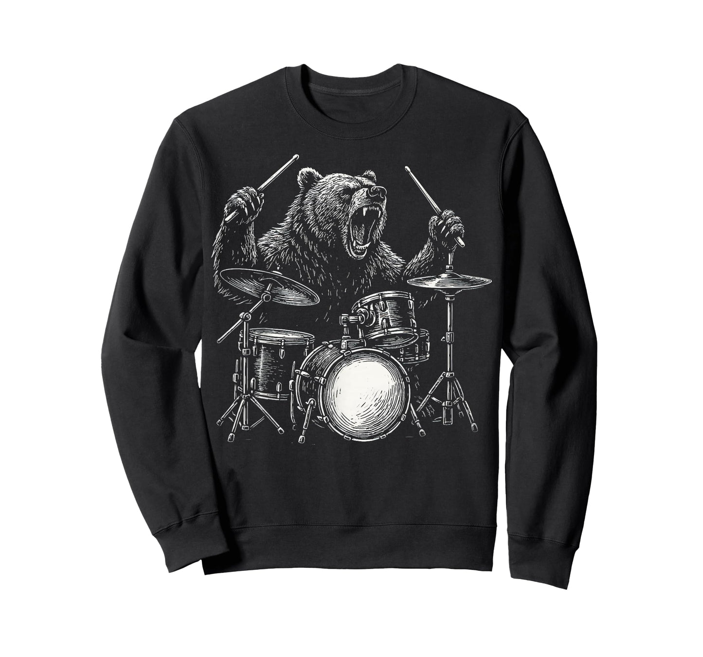 Bear Drummer Nature T-Shirt