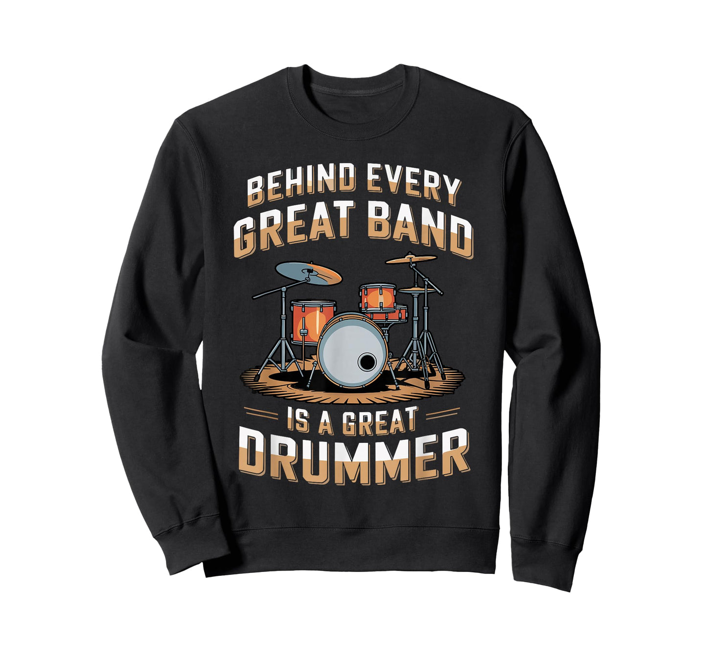 Great Band Snare Drum Drumming Music Instrument Drummer T-Shirt