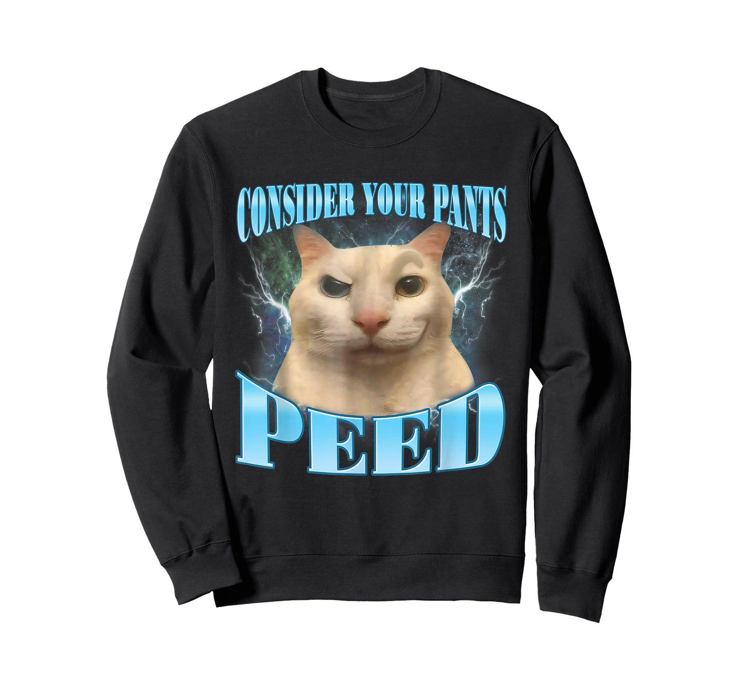 Consider Your Pants Peed Funny Freak Cat Meme Humor Saying T-Shirt