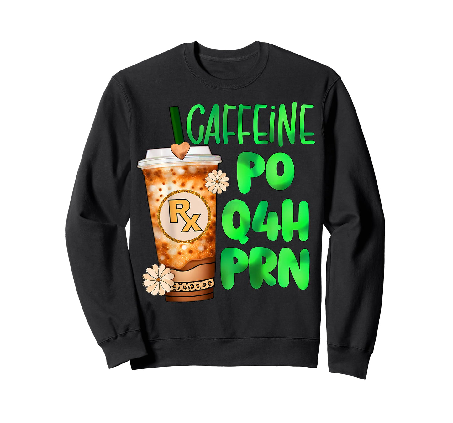 Cute Pharmacy tech pharmacist caffeine nurse rx coffee prn T-Shirt