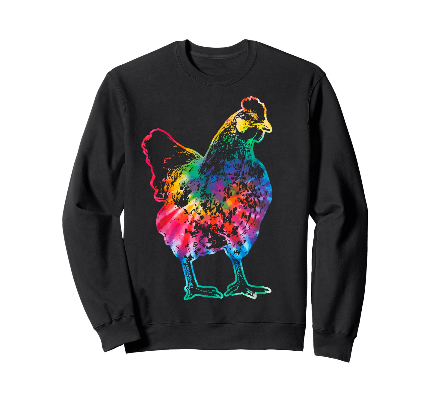 Chicken Batik Tie Dye Hippie Chicken Vintage T-Shirt