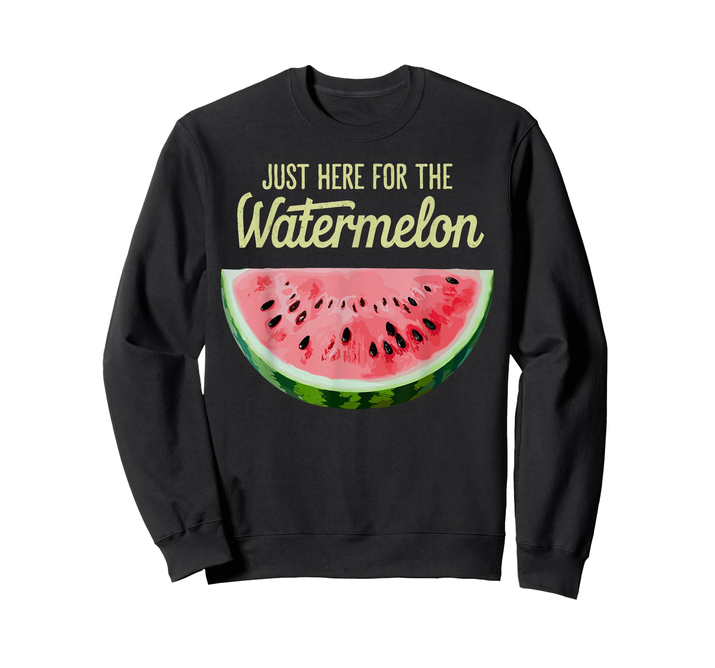 Cute Watermelon Print for Men Women Kids Watermelon Fruit T-Shirt