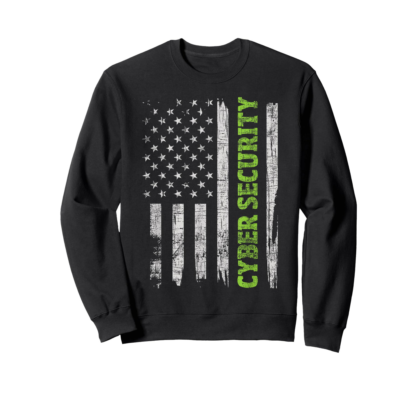 Cybersecurity - USA Flag Computer Engineer Programmer Hacker T-Shirt