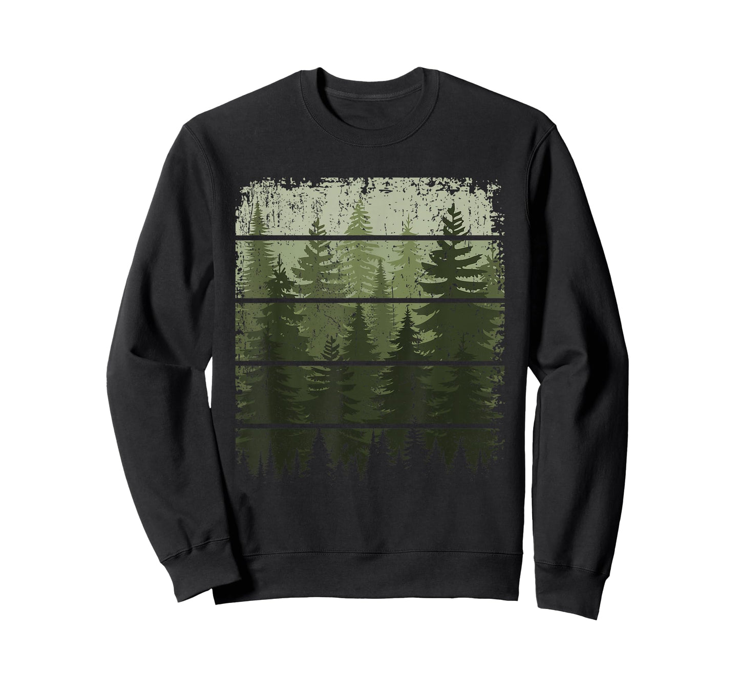 Trees Wildlife Nature Vintage Forest T-Shirt