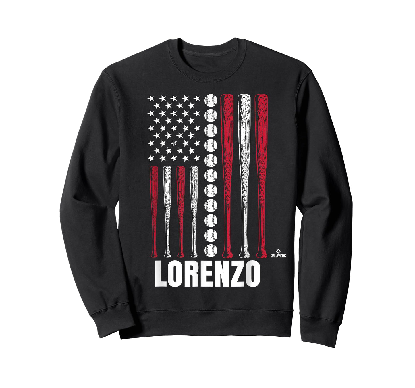 Baseball American Flag Lorenzo Cedrola Prospect Baseball Fan T-Shirt