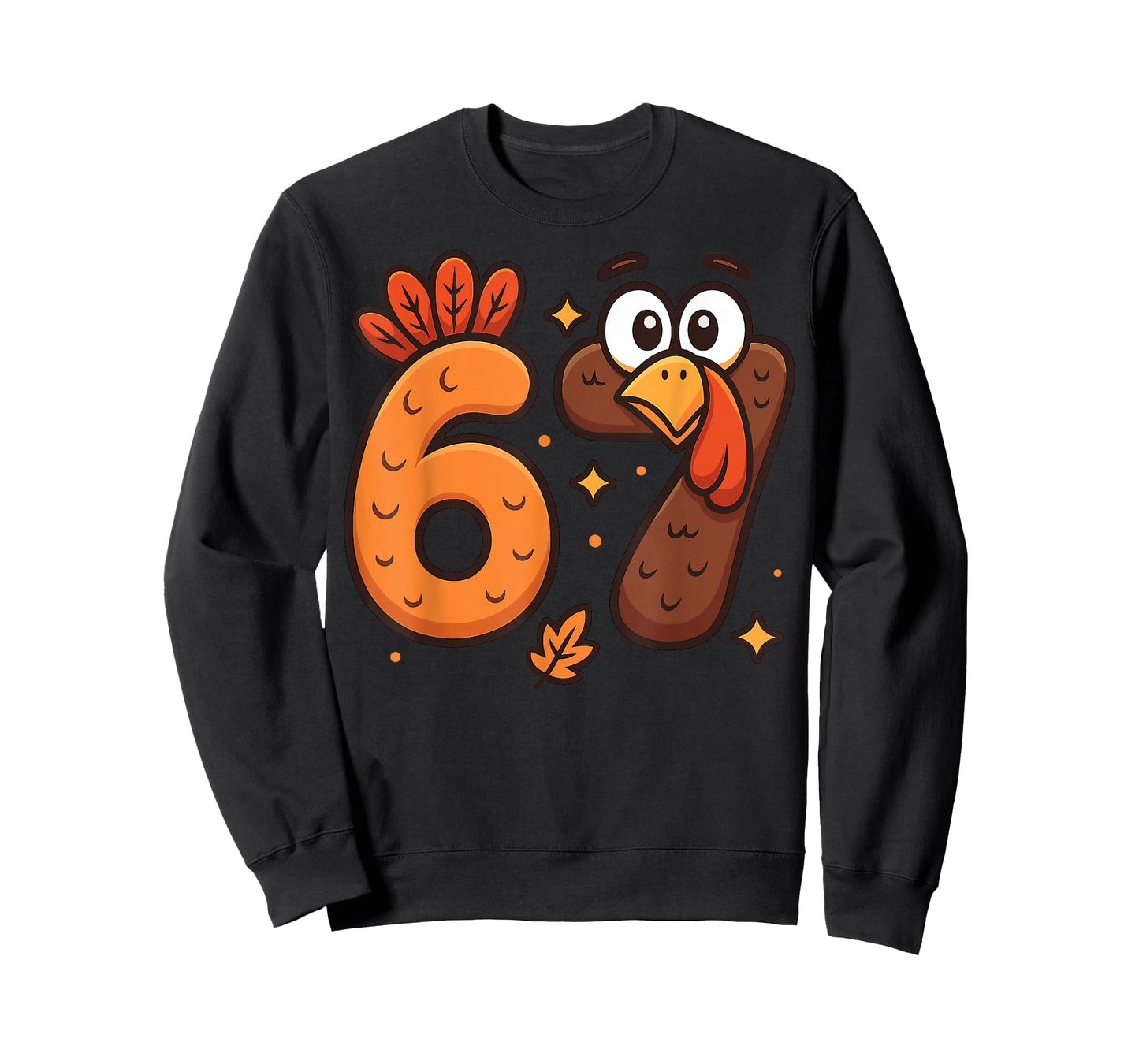 6 7 Turkey Six Seven Meme 67 Funny Thanksgiving Boy Girl Kid T-Shirt