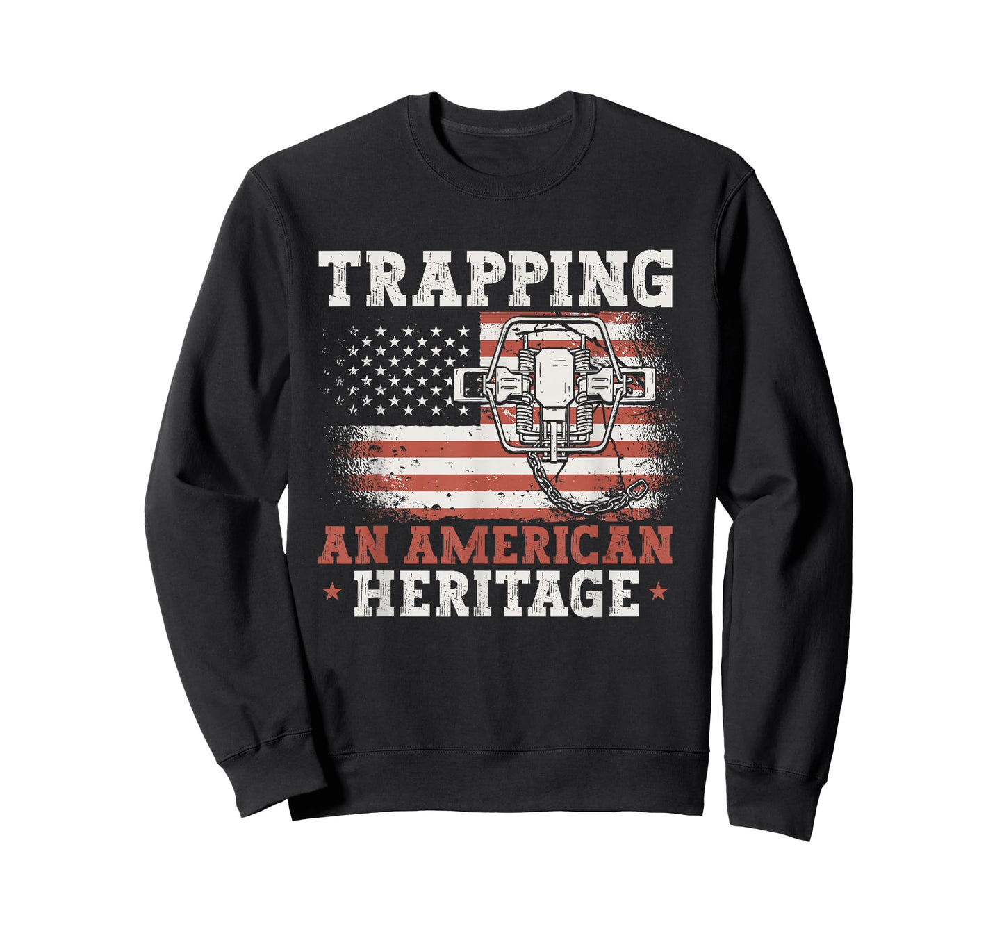 Trapping An American Heritage Trap Hunting Trapper T-Shirt