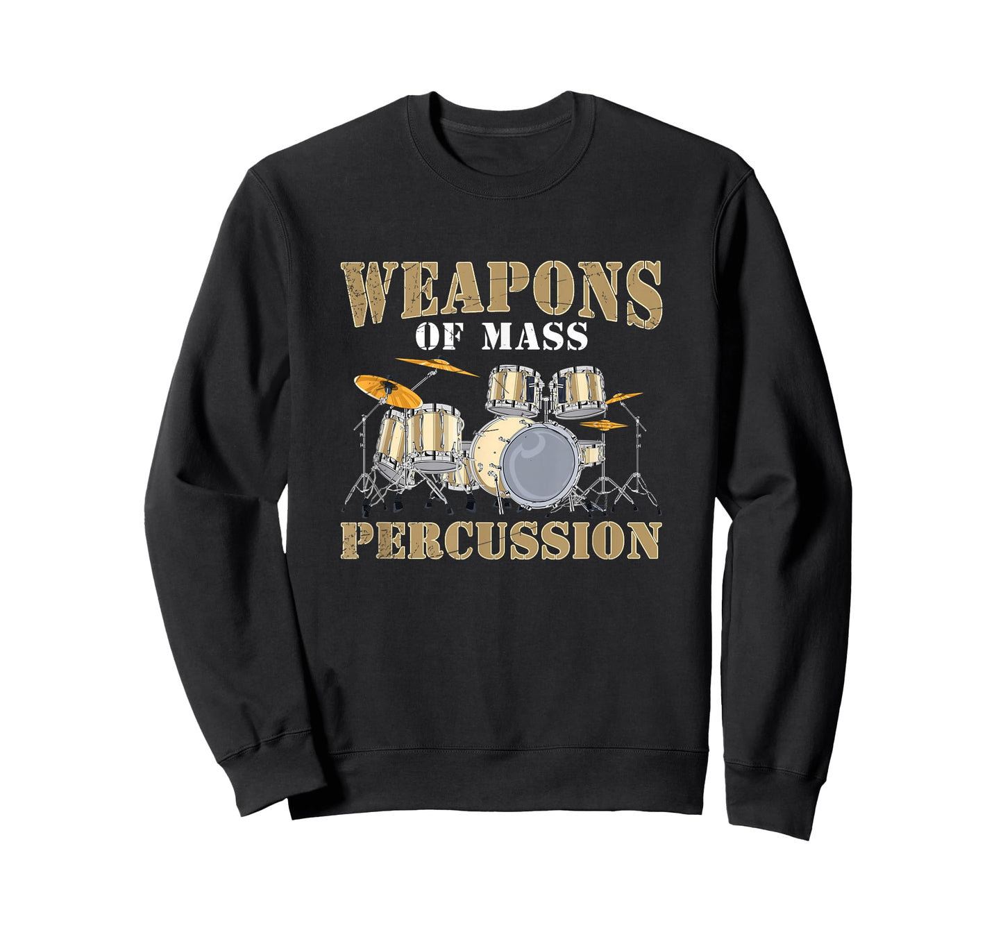 Funny Rock Band Musical Instrument Gift Drum Kit T-Shirt