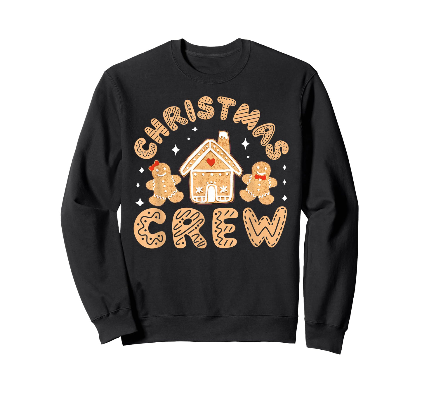 Christmas Crew Gingerbread Cookie Holiday Baking T-Shirt
