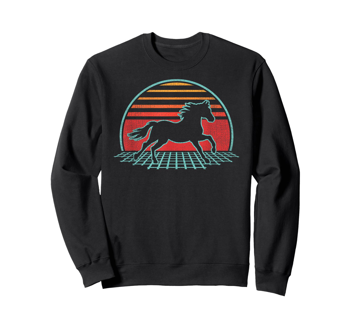 Horse Lover Animal Retro Vintage 80s Style T-Shirt