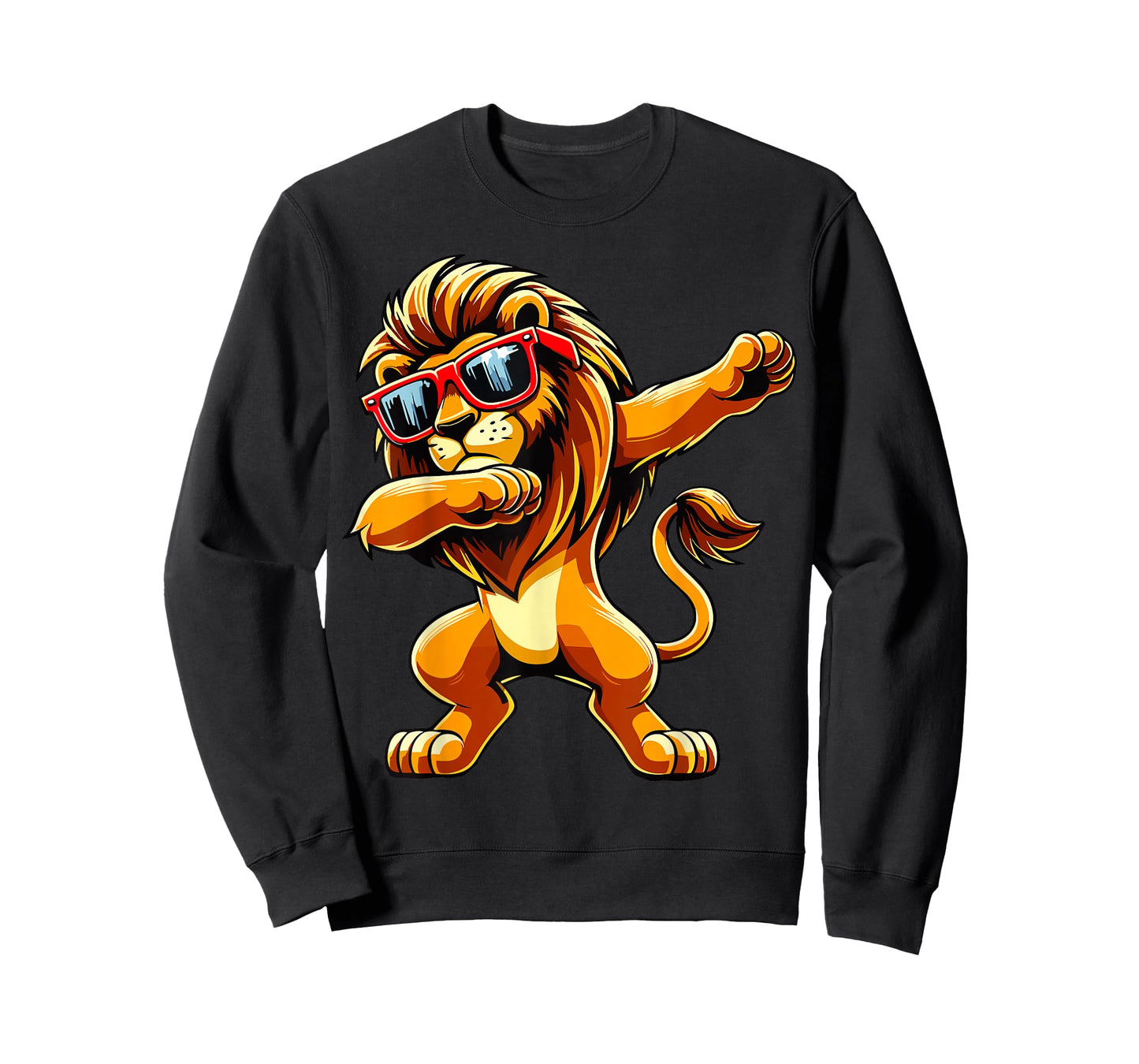 Dabbing Lion Sunglasses T-Shirt