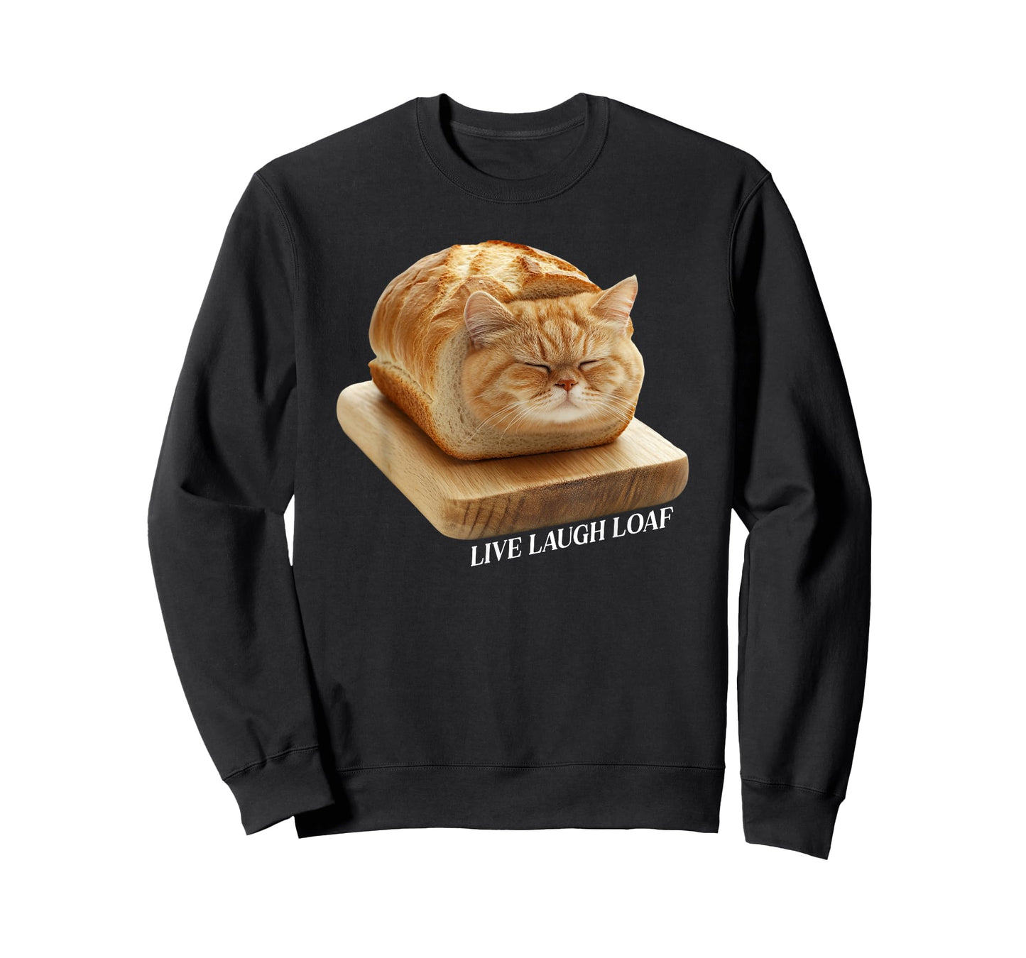 Live Laugh Loaf Sleeping Cat Loaf T-Shirt for Men Women Girls Kids