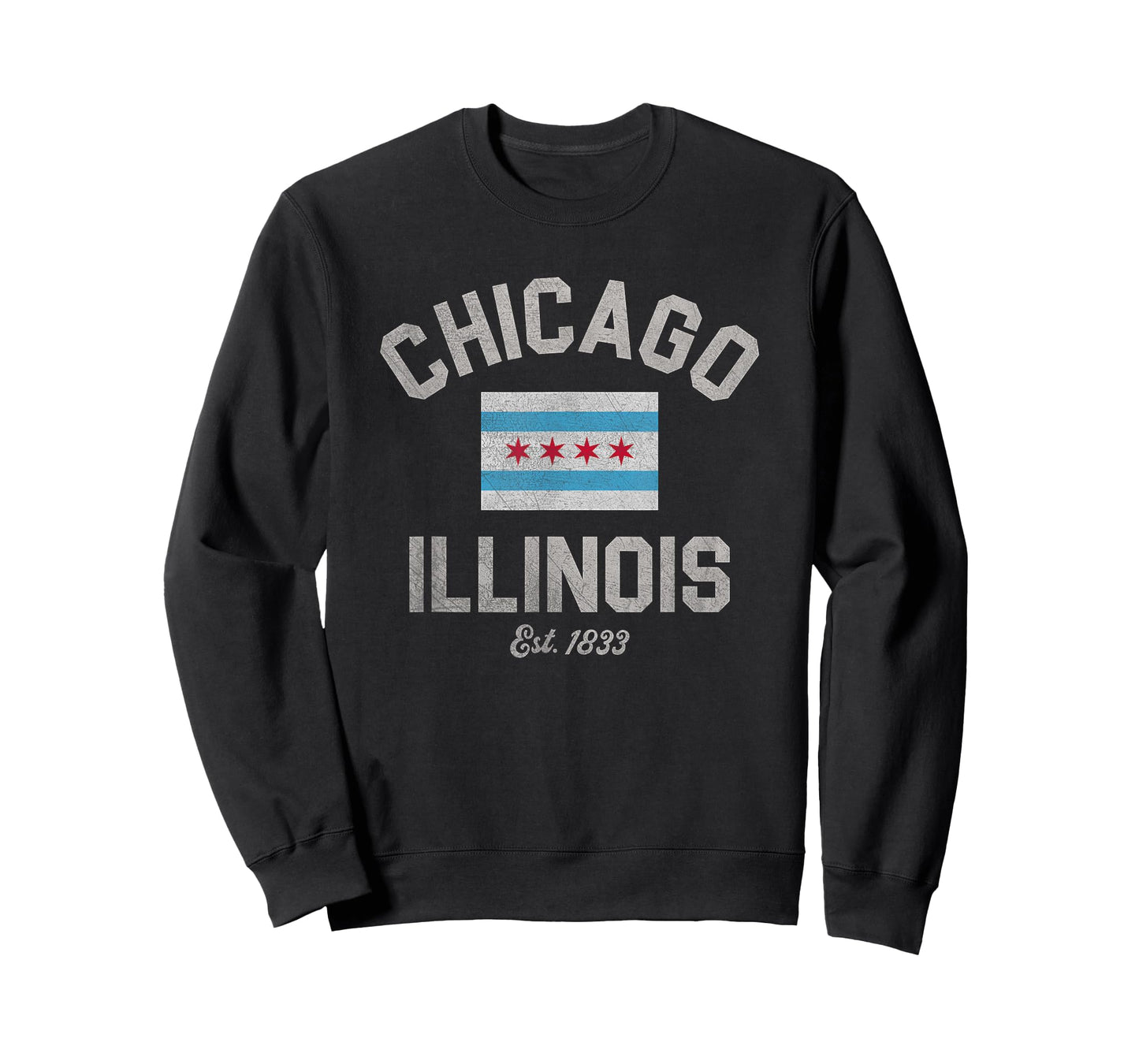 Vintage Chicago Illinois Est. 1833 Vintage T-Shirt
