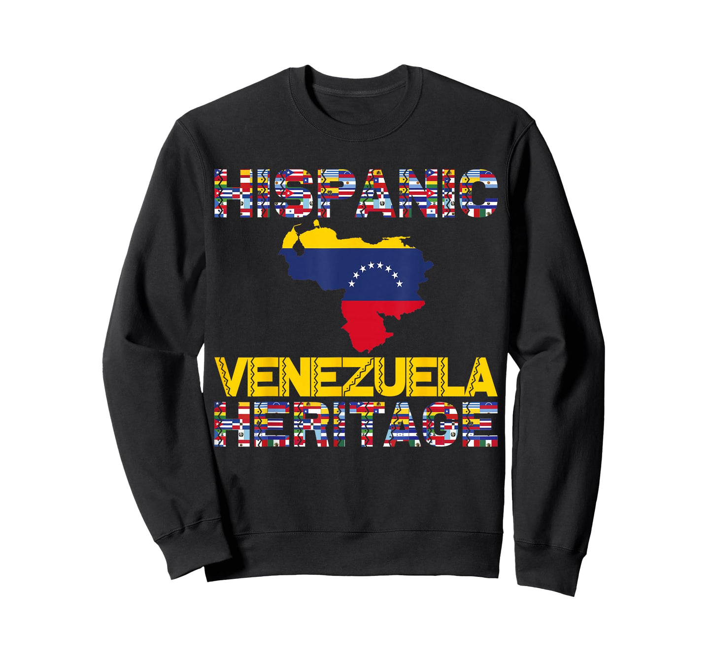 National Hispanic Heritage Month Venezuela Flag Venezuelan T-Shirt