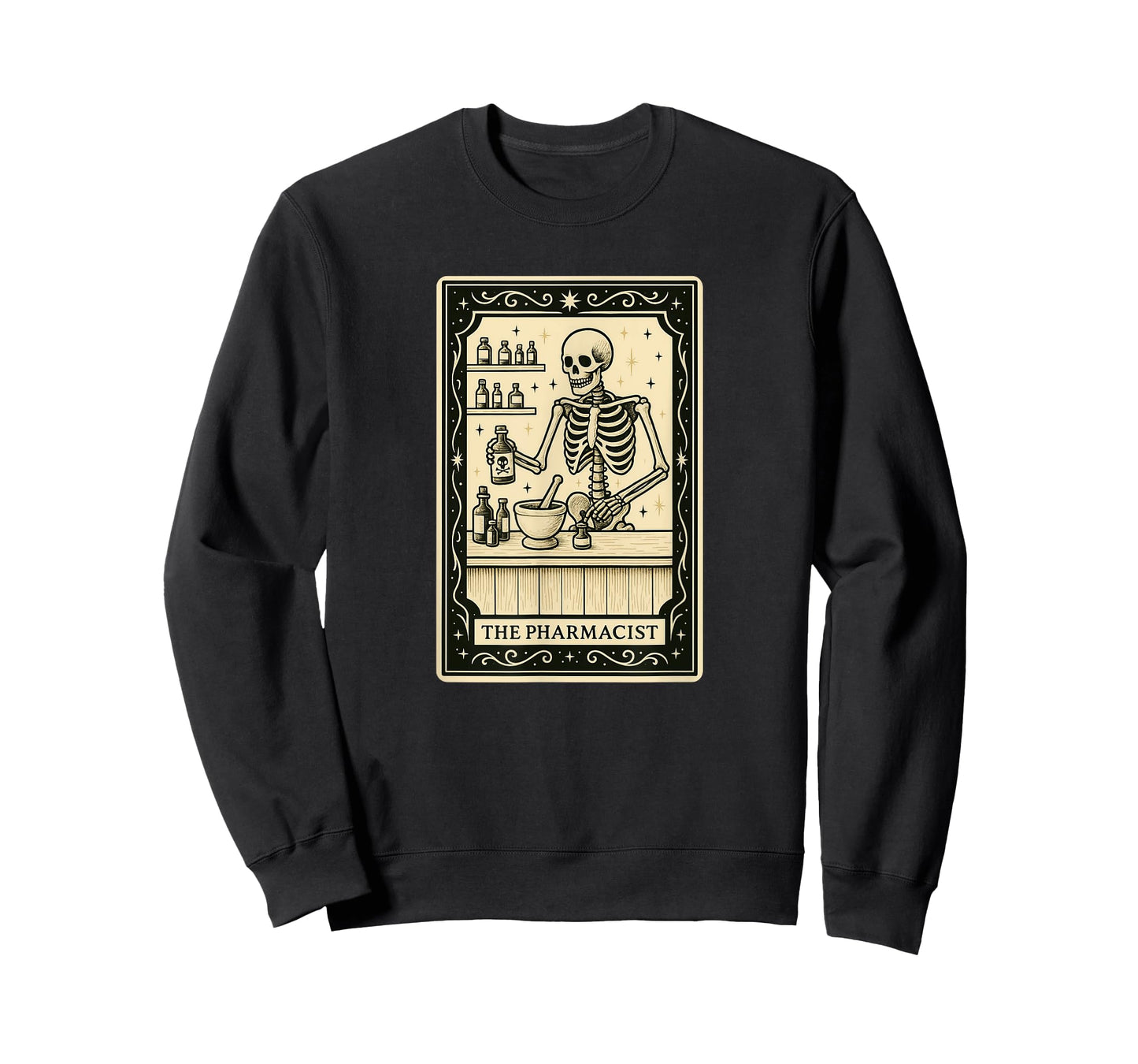 Pharmacist Tarot Card - Halloween Spooky Pharmacy Medicine T-Shirt