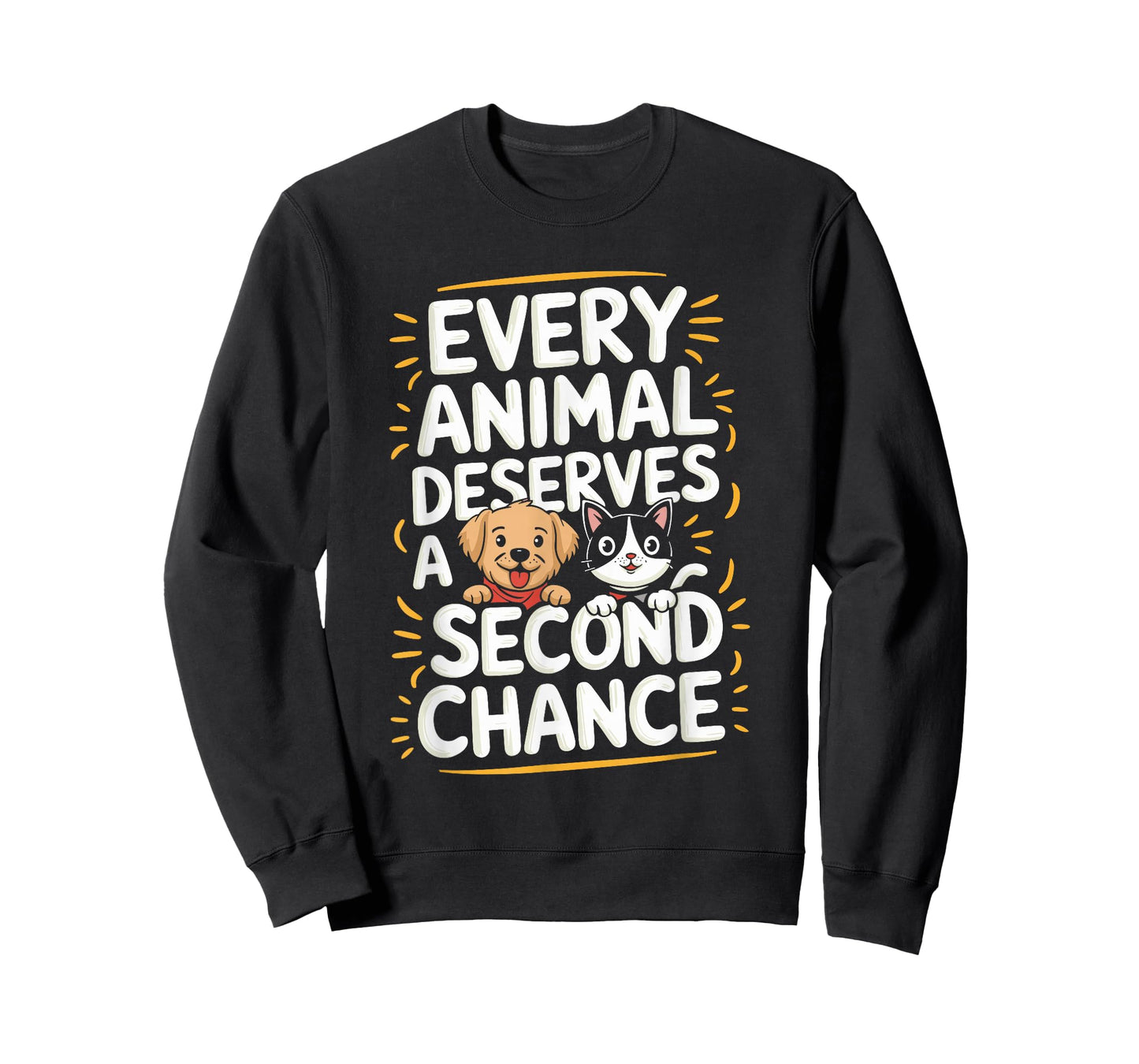 Animal Shelter Save Pet Design Dog and Cat Animal Rescue T-Shirt