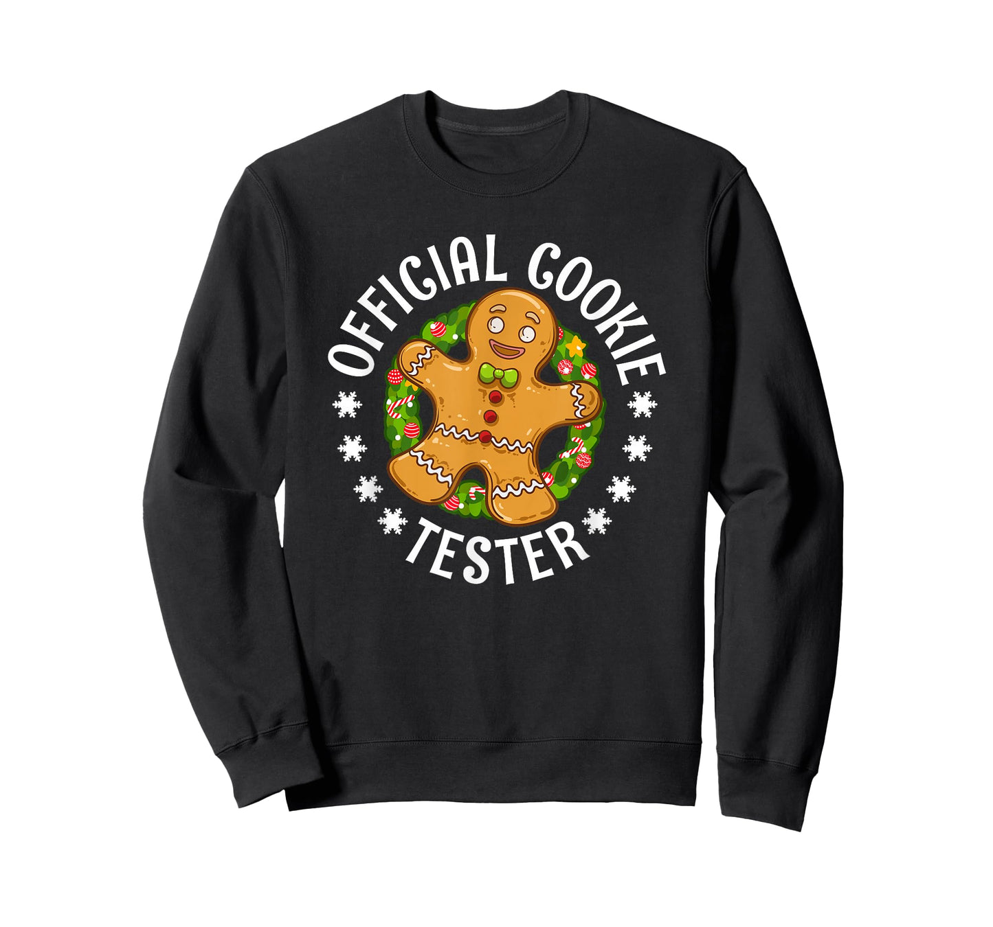 Christmas Official Cookie Tester Men Women Kids Youth T-Shirt