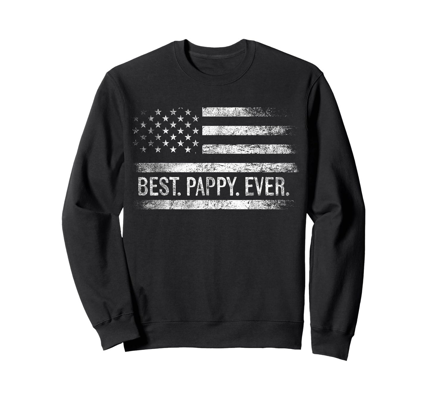 Best Pappy Ever American Flag Gifts Pappy Father's Day T-Shirt