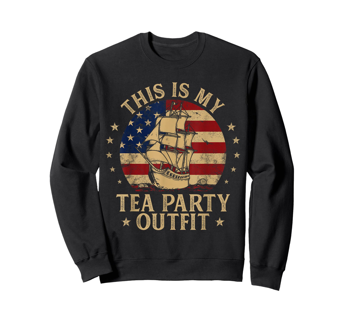 This Is My Tea Party Funny Historian American History Boston T-Shirt