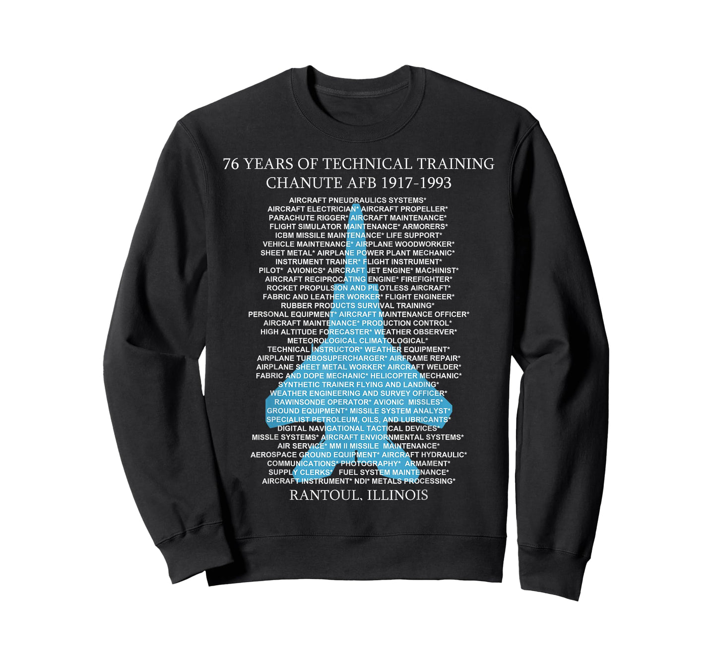 Chanute AFB F-15 EagleT-Shirt TShirt Rantoul, Illinois T-Shirt