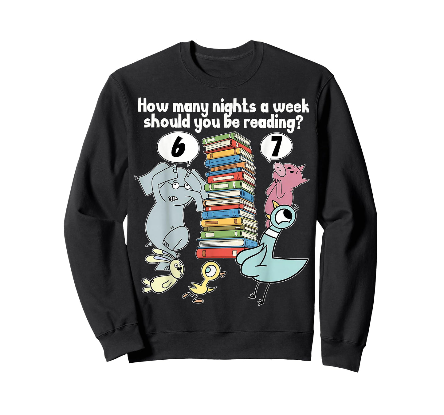 How Many Nights a Week Should You be Reading? 6–7 T-Shirt