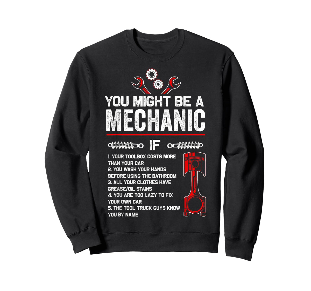 You Might Be A Mechanic If Funny Mechanic Gifts For Men T-Shirt
