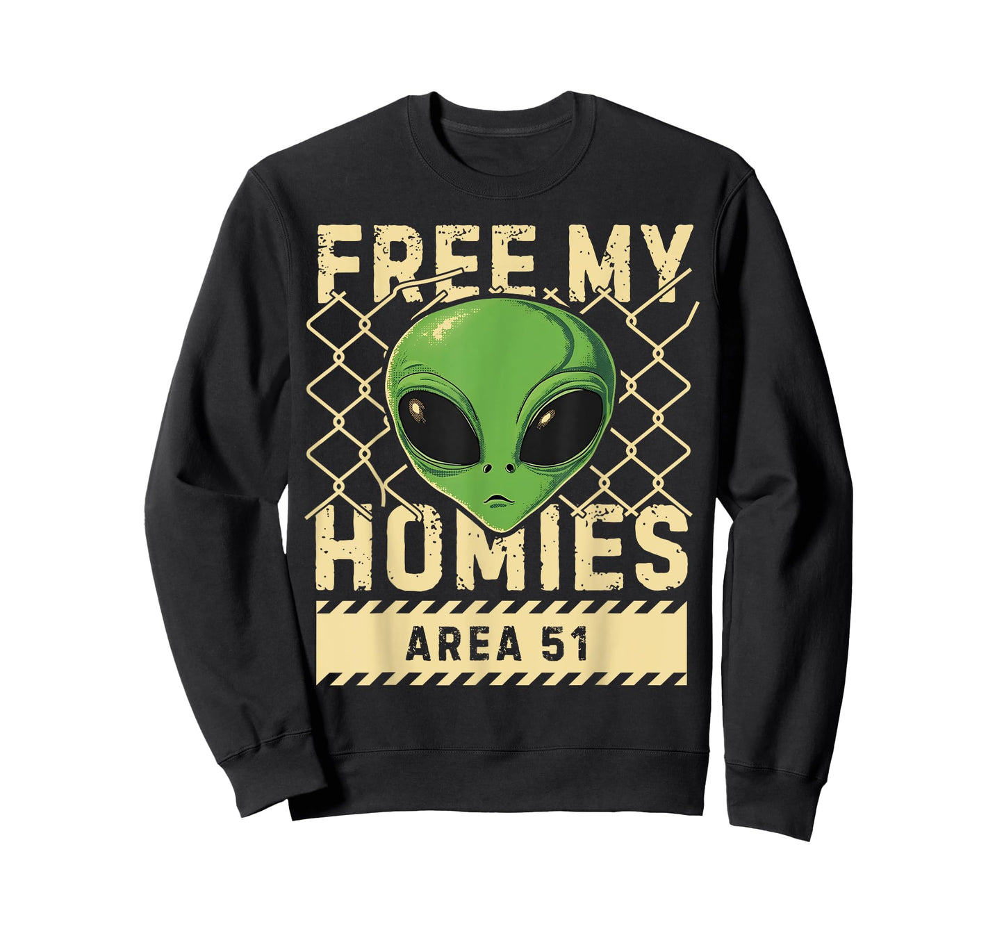 Free My Homies Area 51 Funny Alien UFO Boys Kids Men Women T-Shirt