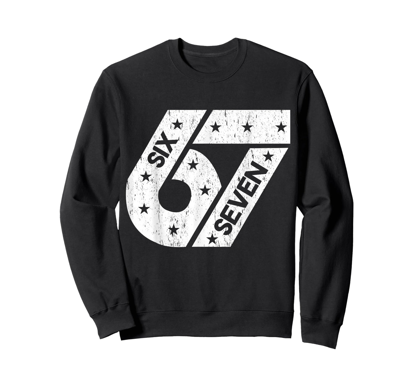 Funny Six Seven 6 7 Meme Gen Alpha Slang Costume Matching T-Shirt