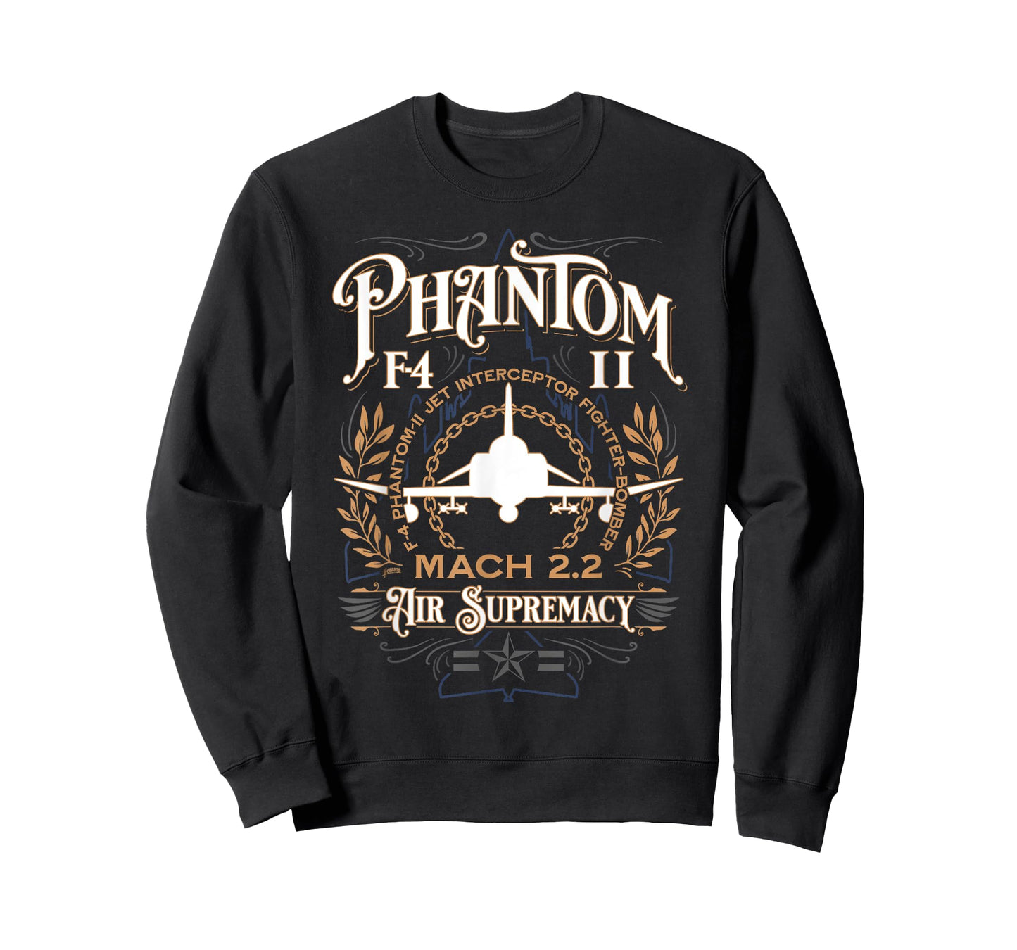 Classic F-4 Phantom II Military Fighter Jet Aircraft T-Shirt