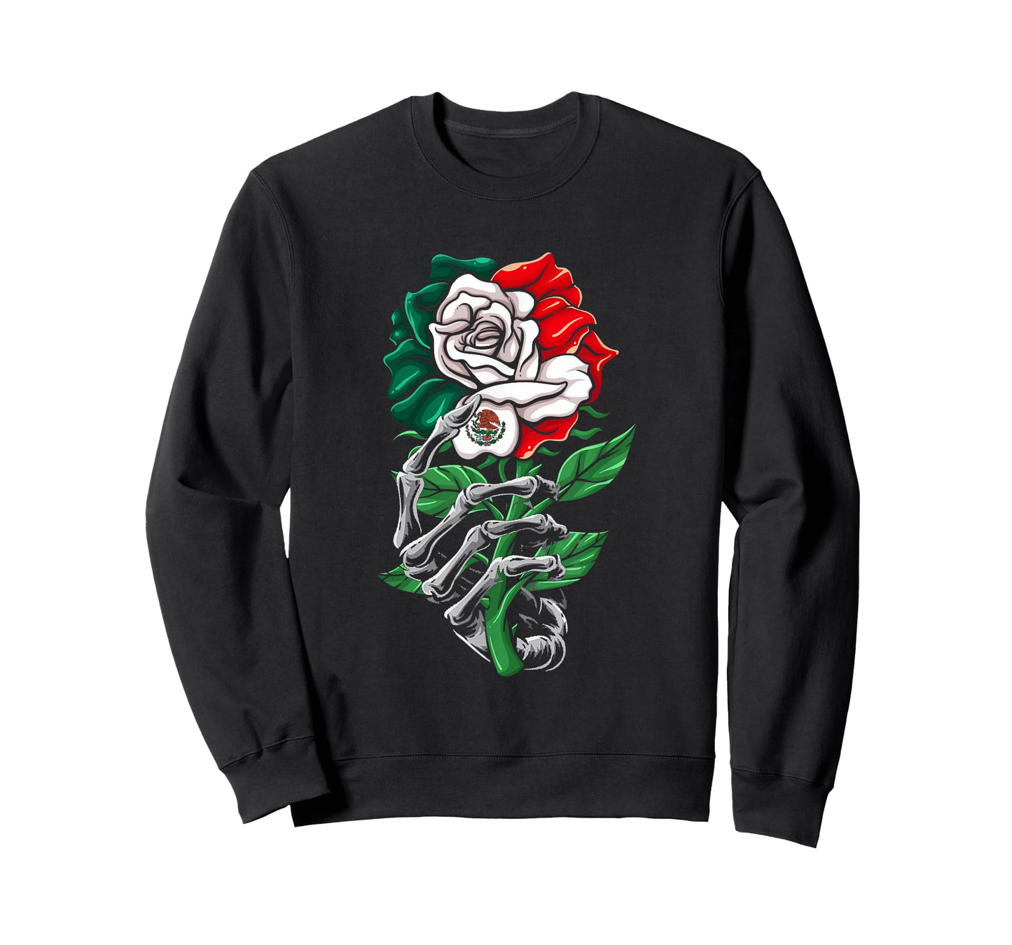 Mexico Gift Rose Tijuana Mexican Hispanic Pride Poncho T-Shirt