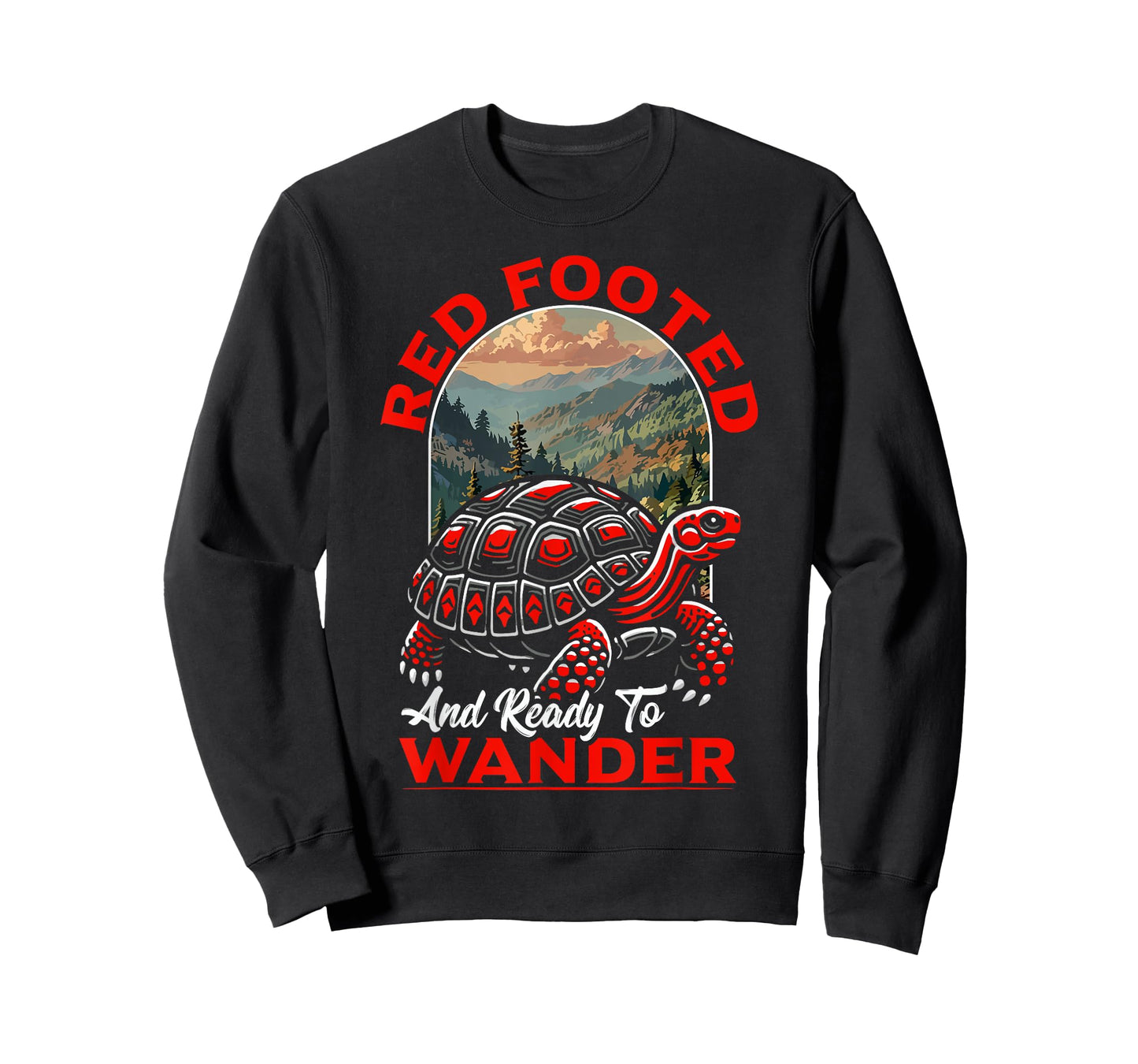 Chelonoidis Carbonaria Red Foot Tortoise T-Shirt