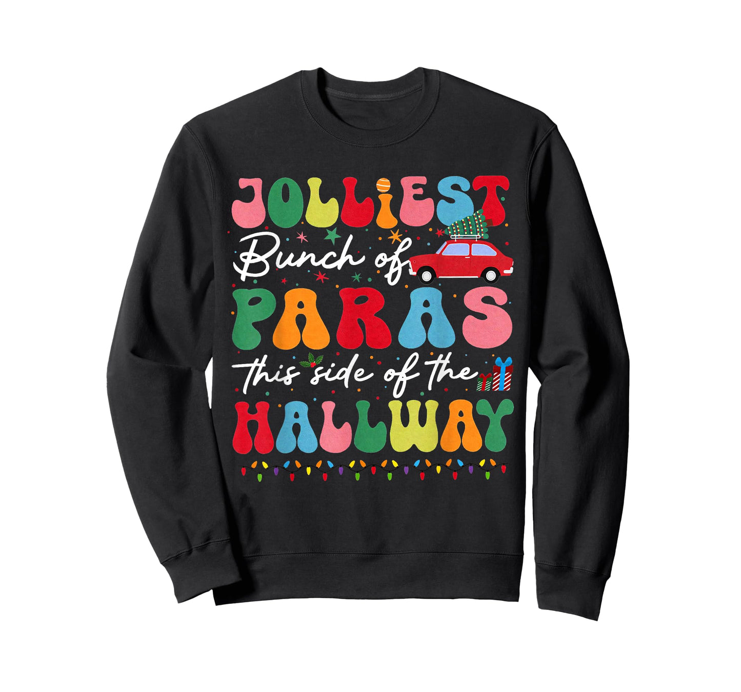 Jolliest Bunch of Paras This Side of The Hallway Xmas Group T-Shirt
