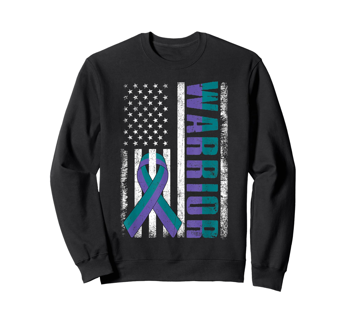 Anal Cancer Awareness Day Warrior American Flag T-Shirt for Women Men