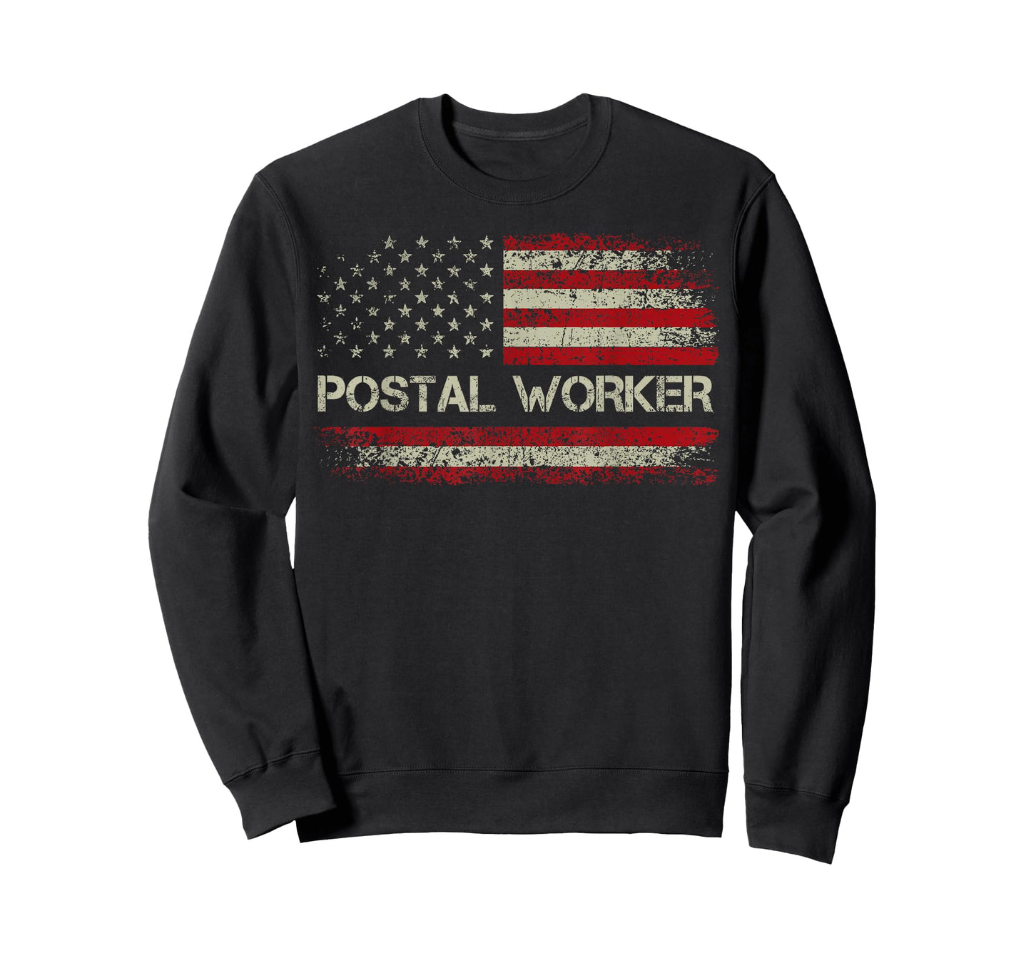 Vintage Postal Worker American Flag US Postal Service T-Shirt