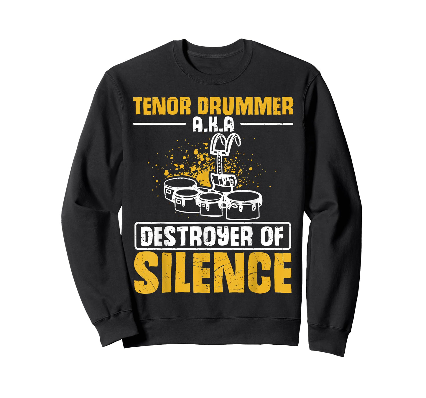 Marching Band | Quad Drum | Funny Tenor Drummer T-Shirt