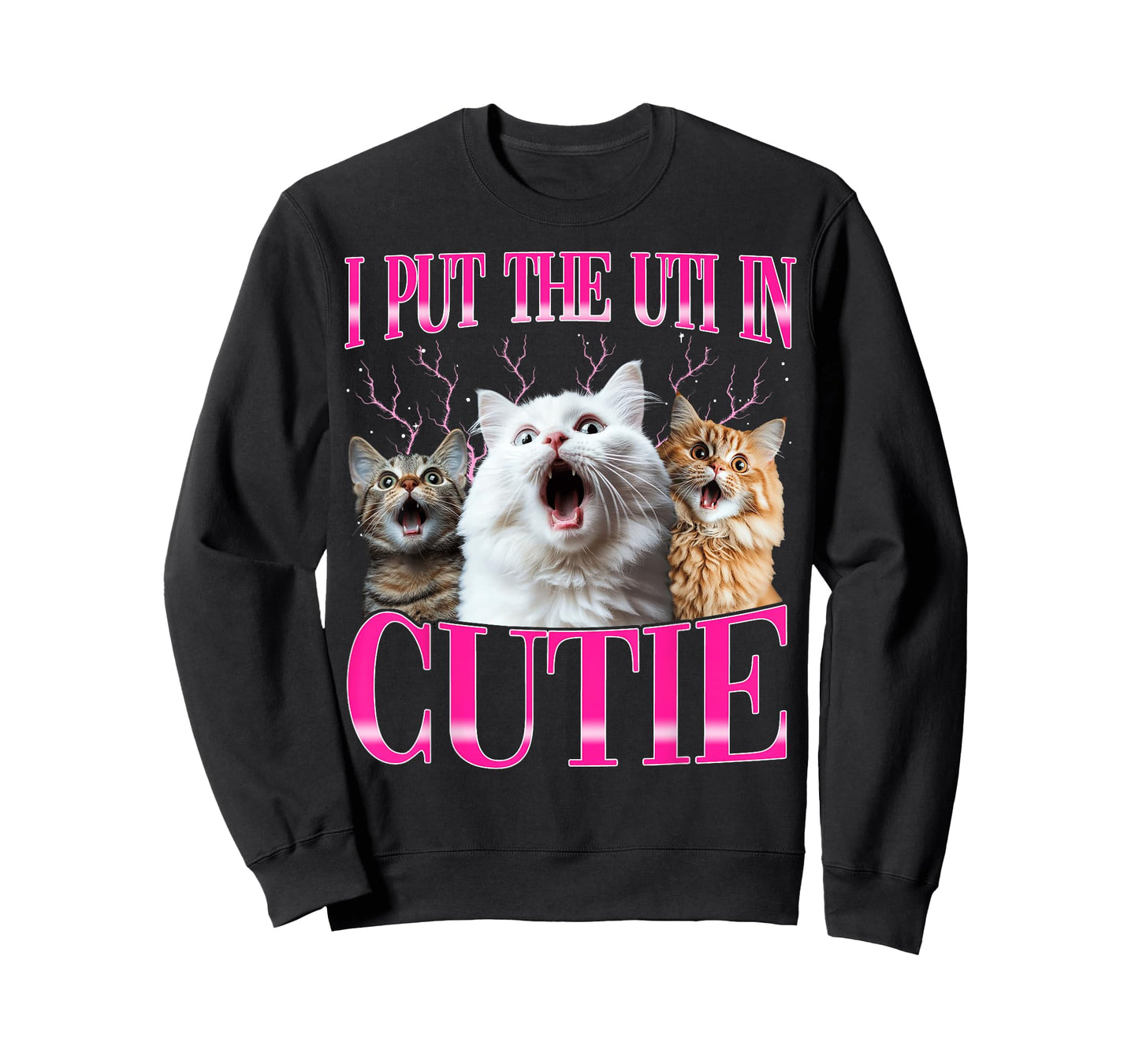 I Put The UTI In Cutie Cat T-Shirt for Men Women