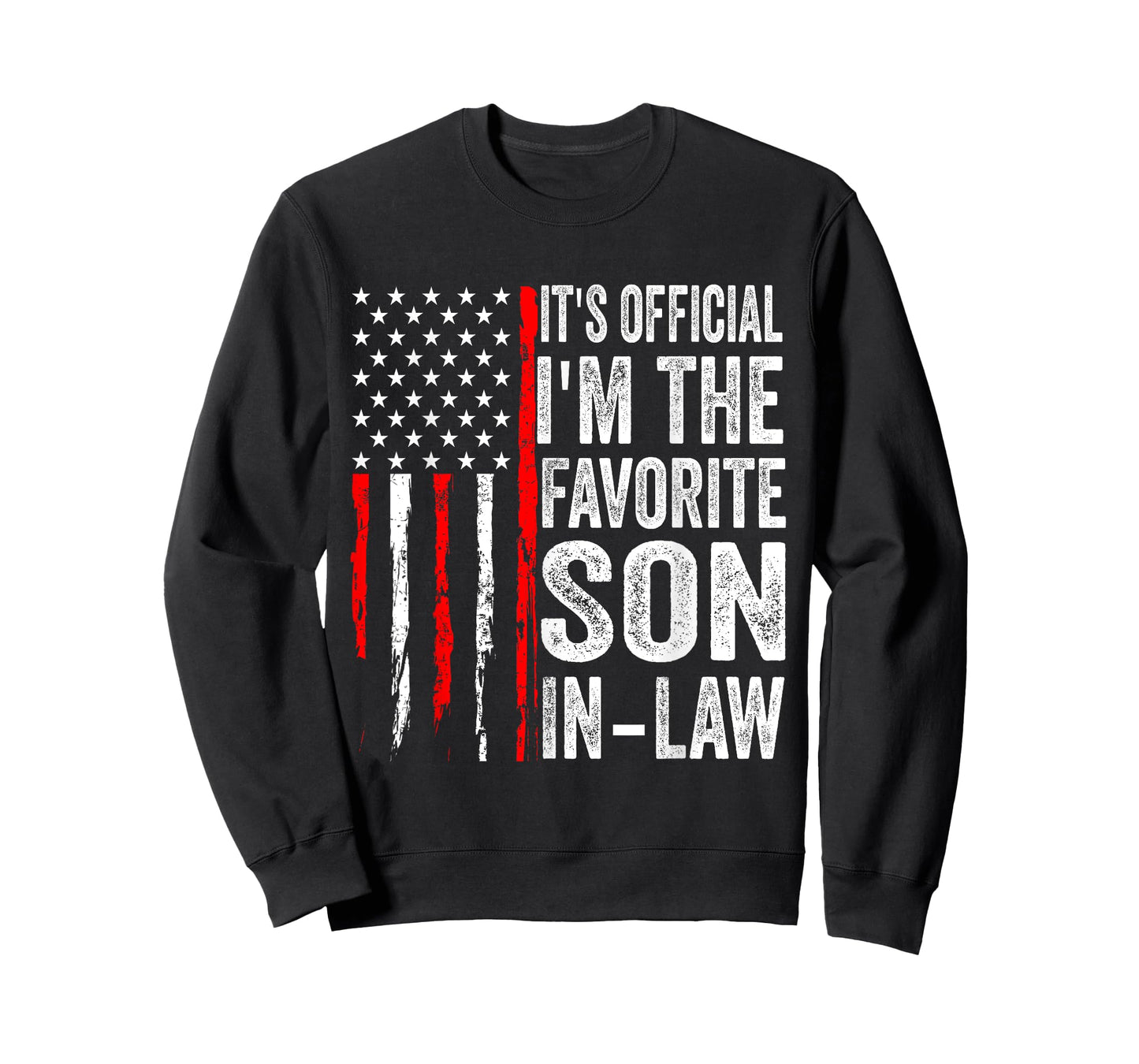It's Official I'm The Favorite Son-In-Law Funny Vintage T-Shirt