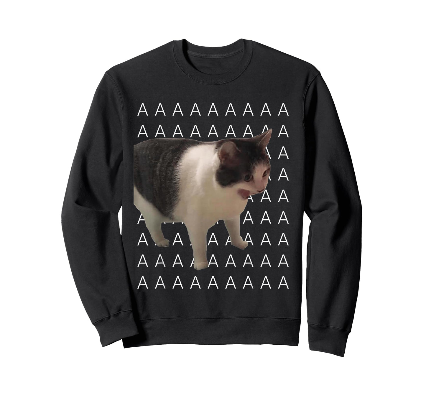 Fanny Cat Meme Scream AAA Men Women Kids T-Shirt