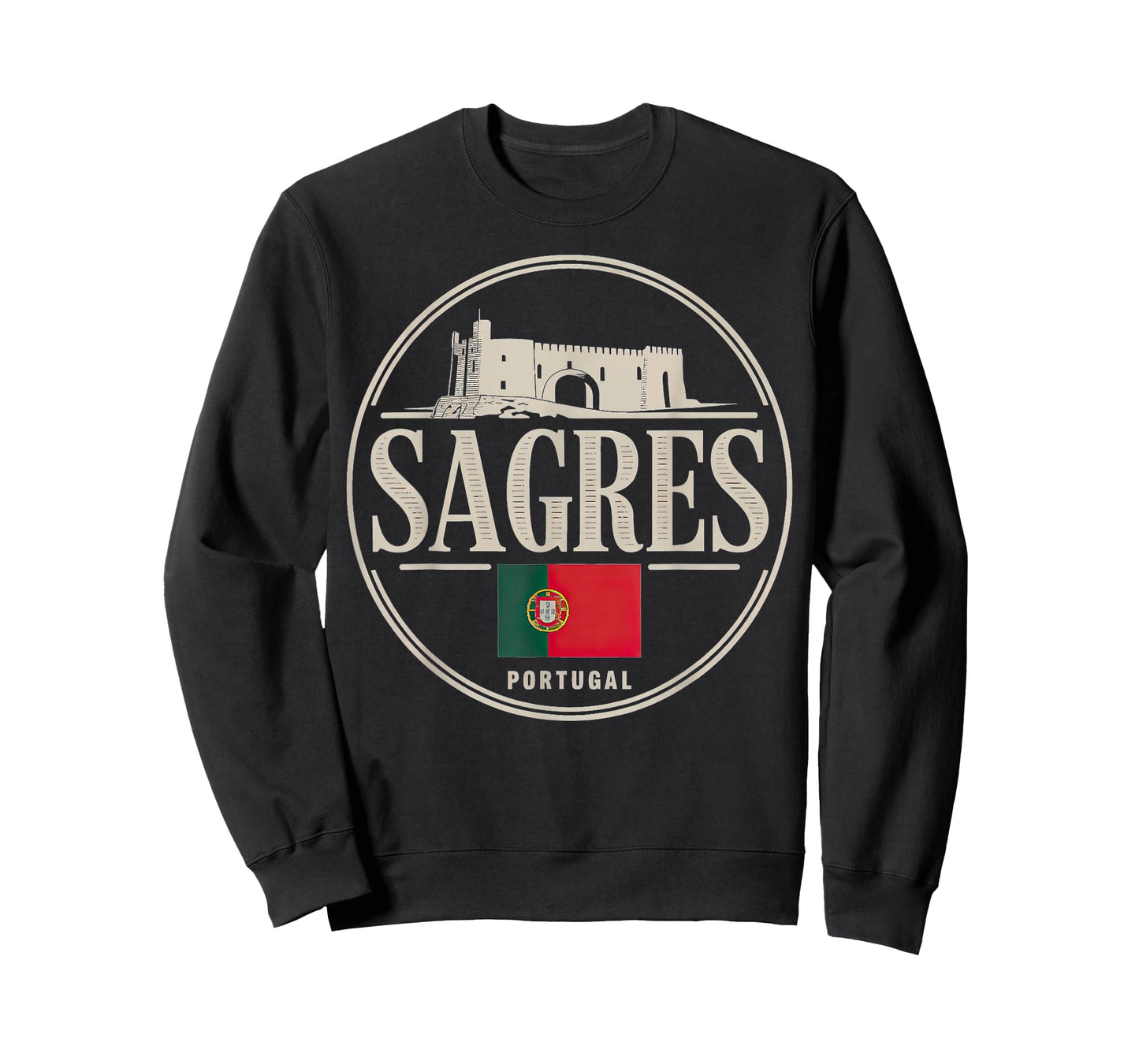 City Travel Portugal Sagres Scenic View T-Shirt