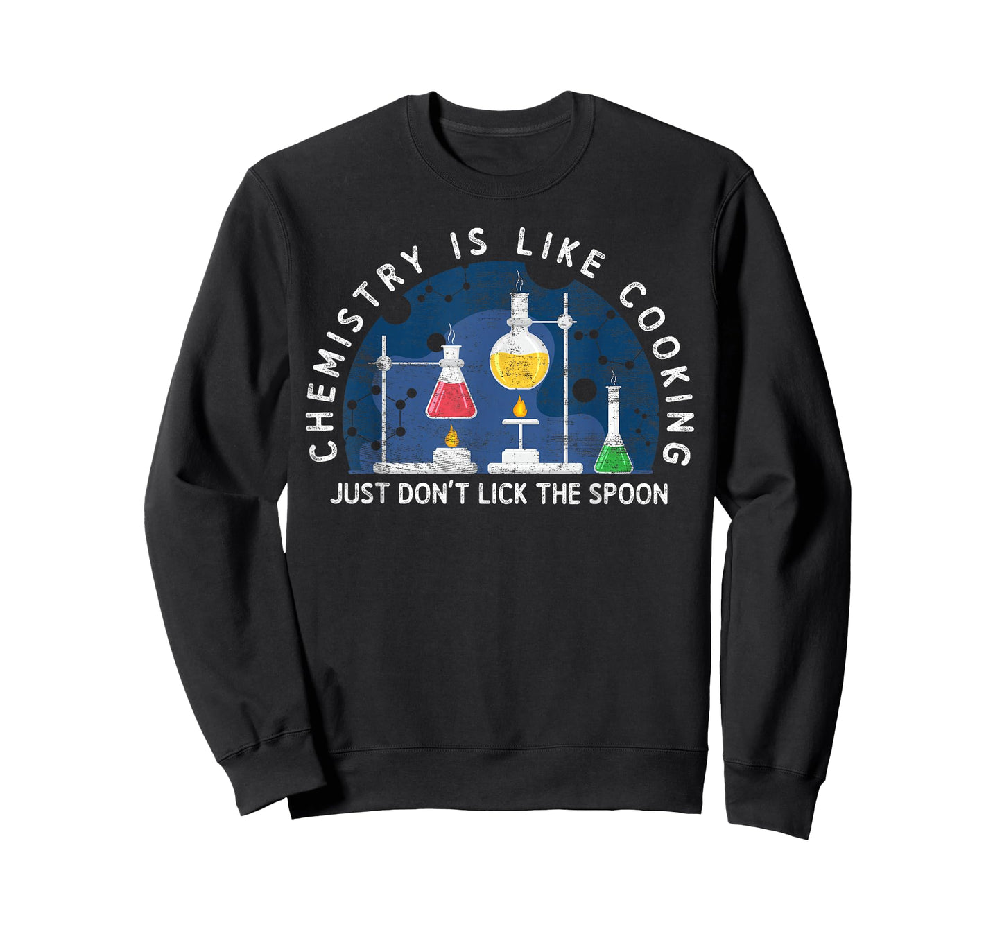 Funny Chemist Gifts Chemistry is Like Cooking Science Nerd T-Shirt Small