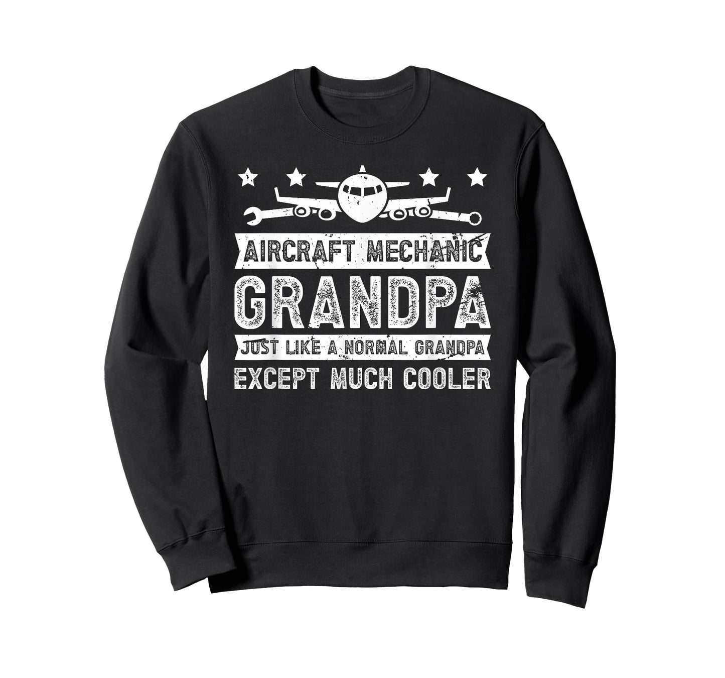 Aircraft Mechanic Grandpa Cool Aviation Mechanic Grandpa T-Shirt