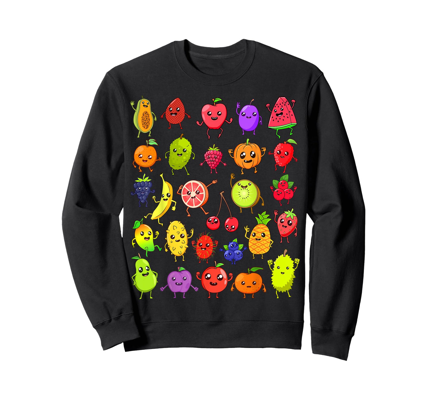 Cartoon Kawaii Fruits T-Shirt