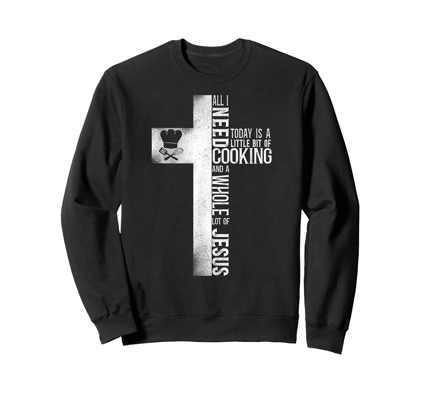 Cooking Cook Faith Jesus Cross Kitchen Chef T-Shirt