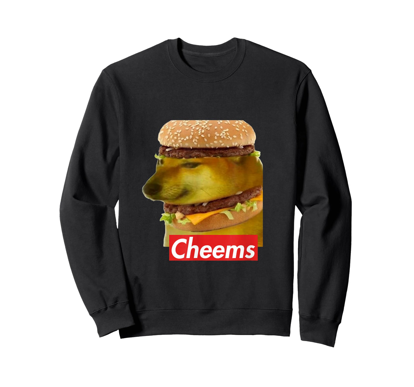 Cheems Cheemsburbger Ironic Doge Meme T-Shirt