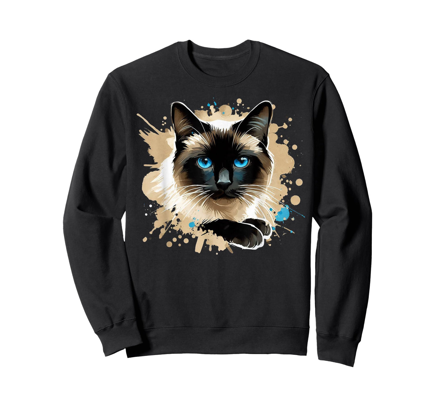 Siamese Cat Graphic Cute Siamese Cat Lover Animal Kitty T-Shirt