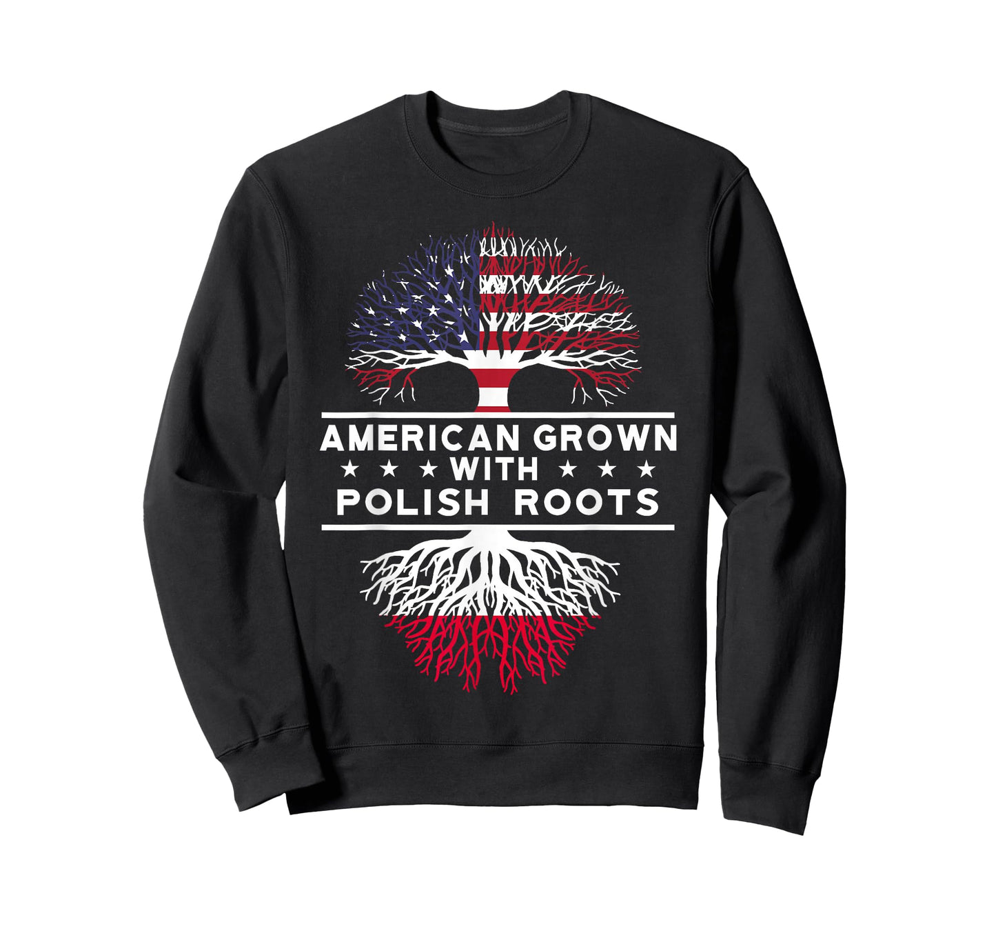 American Grown with Polish Roots - Poland T-Shirt