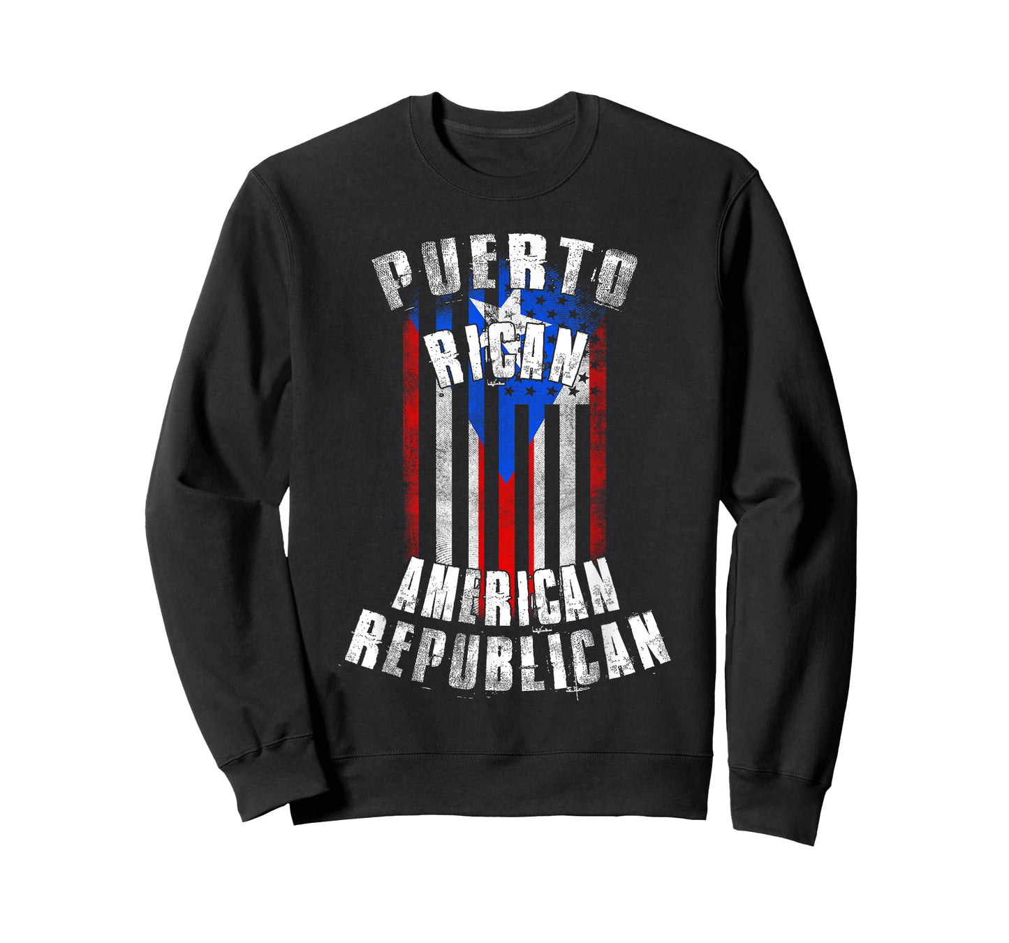 Puerto Rican American Republican - Puerto Rico and USA Flag T-Shirt