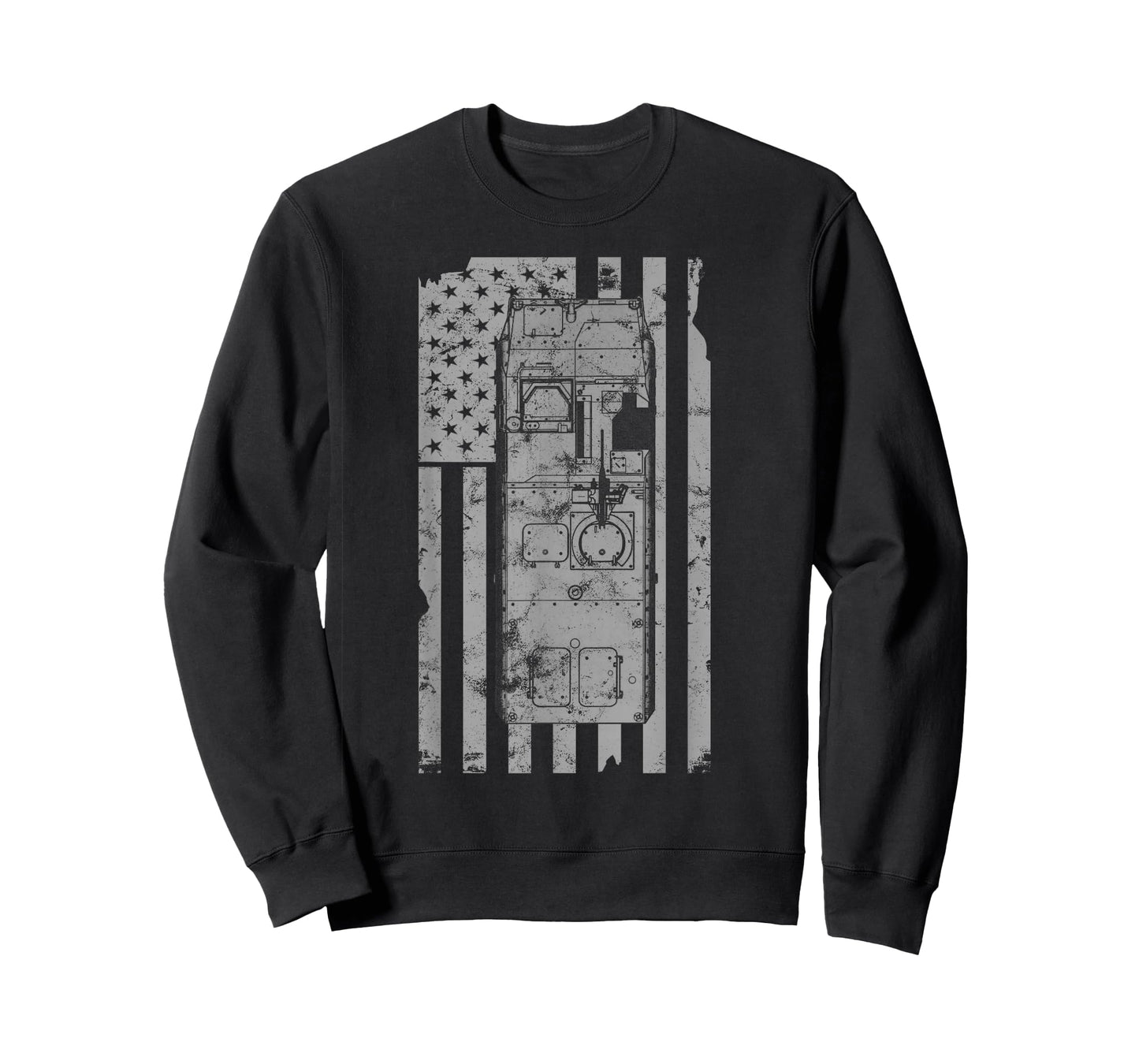 Stryker AFV Armored Fighting Vehicle Vintage Flag T-shirt